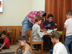 Early Childhood Learning Center in Lower Chitral facilitated by FES and WEF